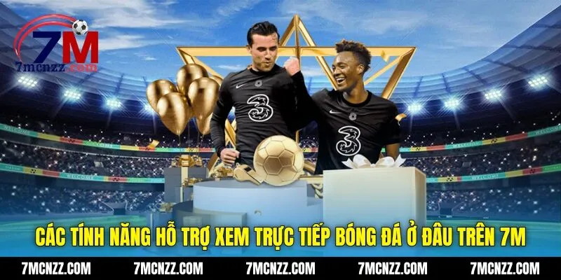 Các tính năng hỗ trợ xem trực tiếp bóng đá ở đâu trên 7M