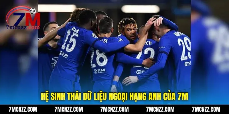 Hệ sinh thái dữ liệu ngoại hạng anh của 7M