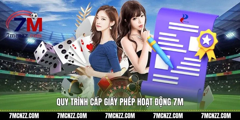 Quy trình cấp giấy phép hoạt động 7M