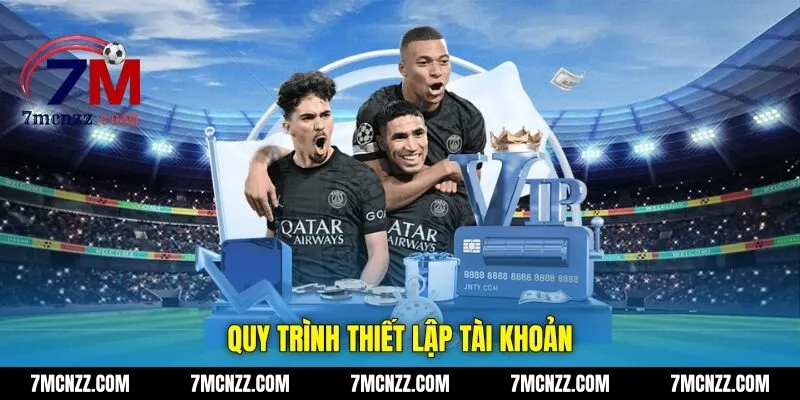 Quy trình thiết lập tài khoản