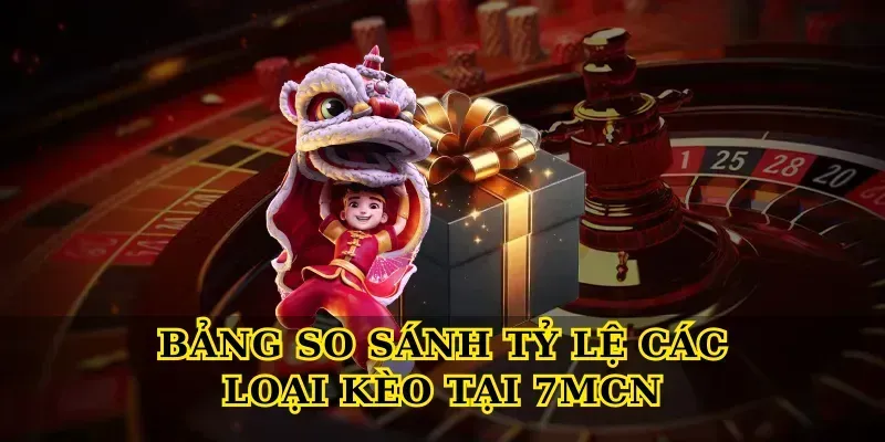 Bảng So Sánh Tỷ Lệ Các Loại Kèo Tại 7MCN